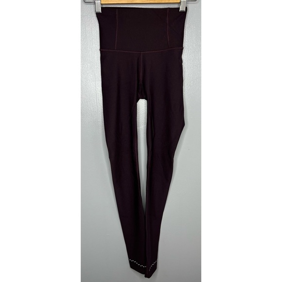 LULULEMON Plum Shadow Zoned In Tight Leggings - Picture 2 of 7